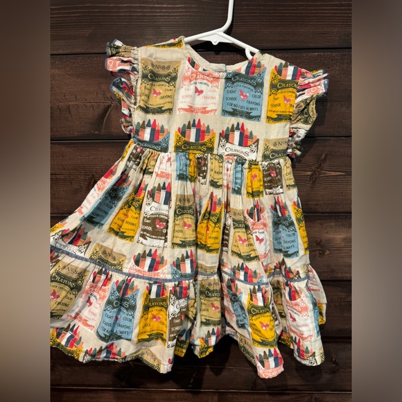 Pink Chicken Vintage Crayon frock dress - Picture 1 of 4